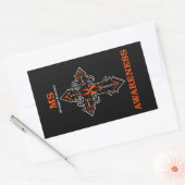 Sticker Rectangulaire Cross/Warrior...MS (Enveloppe)