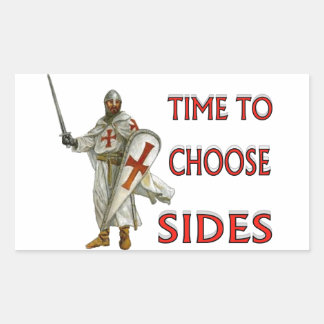 STICKER RECTANGULAIRE CRUSADER