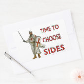 STICKER RECTANGULAIRE CRUSADER (Enveloppe)