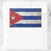 Sticker Rectangulaire Cuba (Sac)