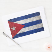 Sticker Rectangulaire Cuba (Enveloppe)