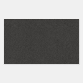 Sticker Rectangulaire Cuir vintage Faux