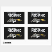 Sticker Rectangulaire Culot wrenches (Feuille)