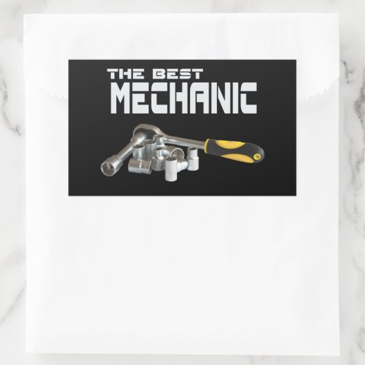 Sticker Rectangulaire Culot wrenches (Sac)