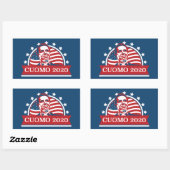 Sticker Rectangulaire Cuomo 2020 | Vote pour le président (Feuille)
