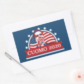Sticker Rectangulaire Cuomo 2020 | Vote pour le président (Enveloppe)