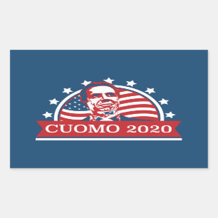 Sticker Rectangulaire Cuomo 2020   Vote pour le président