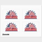 Sticker Rectangulaire Cuomo 2020 | Vote pour le président (Feuille)
