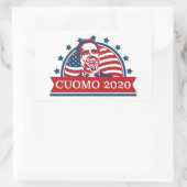 Sticker Rectangulaire Cuomo 2020 | Vote pour le président (Sac)