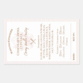 Sticker Rectangulaire Cupcake Bakery Ingredients & Allergy Food Label (Devant)