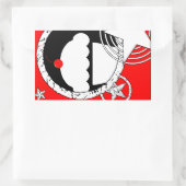 Sticker Rectangulaire cupcake punk (Sac)