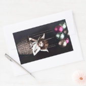 Sticker Rectangulaire Cupid vintage (Enveloppe)