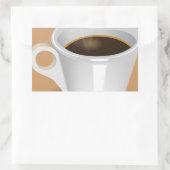 Sticker Rectangulaire Cuppa Cuppa Burnin' Love (Sac)