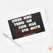 STICKER RECTANGULAIRE CURE...APS (Enveloppe)