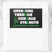 Sticker Rectangulaire CURE...Gastroparesis (Sac)