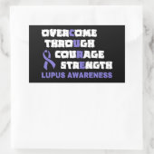 Sticker Rectangulaire CURE...Lupus (Sac)