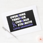 Sticker Rectangulaire CURE...Lupus (Enveloppe)