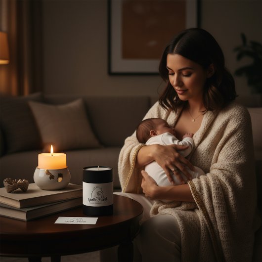 Sticker Rectangulaire Custom Gentle Bear Hug