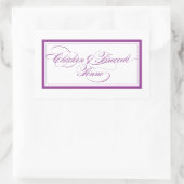 Sticker Rectangulaire Custom_Penne poulet et brocoli (Sac)