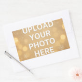 Sticker Rectangulaire Custom Photo (Enveloppe)