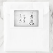 Sticker Rectangulaire Customise-Le ! Base Motif solide (Sac)