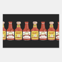 Cute Spicy Chats sauces chaudes illustration noir