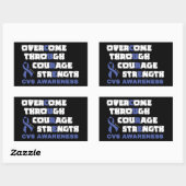 STICKER RECTANGULAIRE CVS... (Feuille)