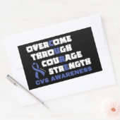 STICKER RECTANGULAIRE CVS... (Enveloppe)