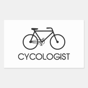 Sticker Rectangulaire Cycle de recyclage de Cycologist