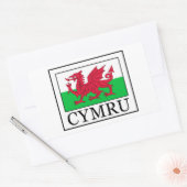 Sticker Rectangulaire Cymru (Enveloppe)