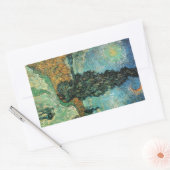 Sticker Rectangulaire Cypress Star Van Gogh (Enveloppe)