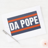 Sticker Rectangulaire Da Pape De L'Amérique Chicago Pape Leo XIV Provost (Enveloppe)