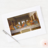 Sticker Rectangulaire Da Vinci Dernier Supper Fine Art Classic (Enveloppe)