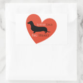 Sticker Rectangulaire Dachshund (Sac)
