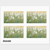 Sticker Rectangulaire Daisy Spring I (Feuille)