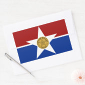 Sticker Rectangulaire Dallas (Texas) (Enveloppe)