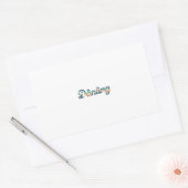 Sticker Rectangulaire Danang (Enveloppe)