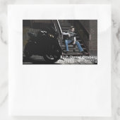 Sticker Rectangulaire Daniel Blasberg (Sac)