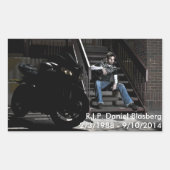 Sticker Rectangulaire Daniel Blasberg (Devant)