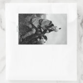 Sticker Rectangulaire Daniel Boone (Sac)