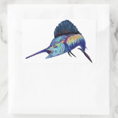 STICKER RECTANGULAIRE DANS LA POURSUITE À CHAUD (Sac)