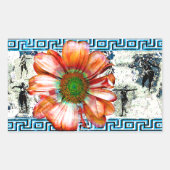 Sticker Rectangulaire Danse ancienne (Devant)