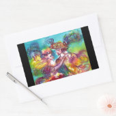 Sticker Rectangulaire DANSE CARNIVALE Vénétie Masquerade Ball (Enveloppe)