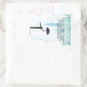 Sticker Rectangulaire Danse Dans La Pluie (Sac)