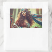 STICKER RECTANGULAIRE DANSER GYPSI (Sac)