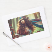 STICKER RECTANGULAIRE DANSER GYPSI (Enveloppe)