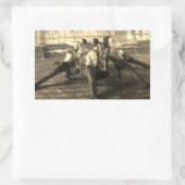 Sticker Rectangulaire Danseurs masculins 1930 (Sac)