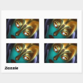 Sticker Rectangulaire Daria Cyborg Queen (Feuille)