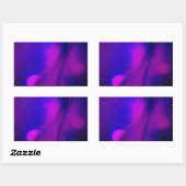 Sticker Rectangulaire Dark Wave (Feuille)