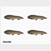 Sticker Rectangulaire Dauphin australien (Feuille)